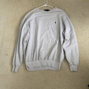 Grey polo by Ralph Lauren ,crew neck